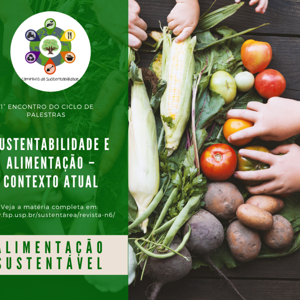 Chamada Alimentação sustentável