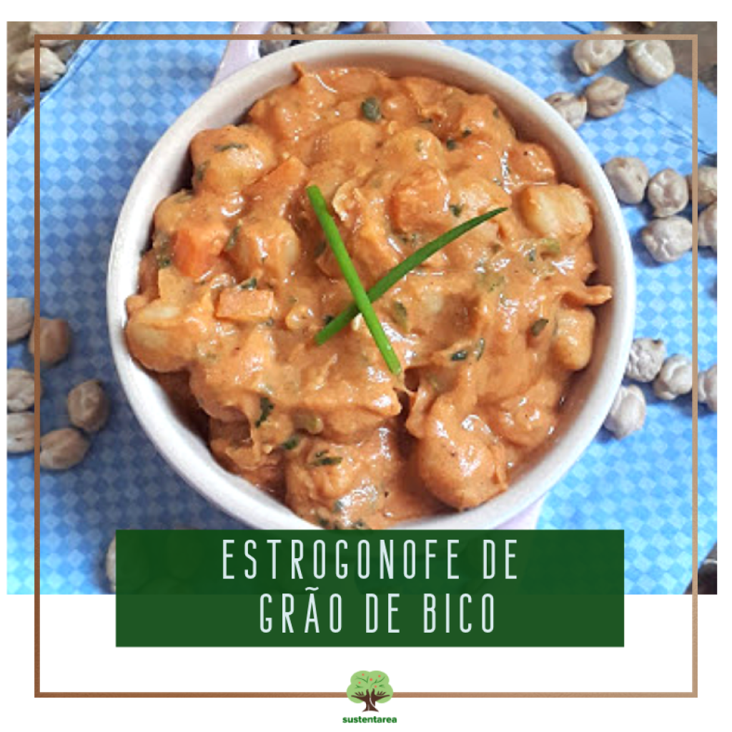 Strogonoff de Grão de Bico